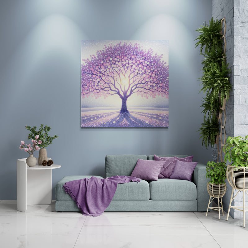 blossom artwork, cherry blossom wall art, blossom canvas