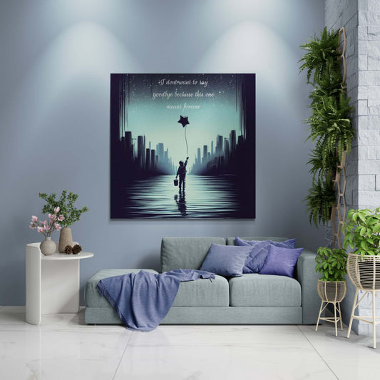 inspirational wall art, abstract canvas art