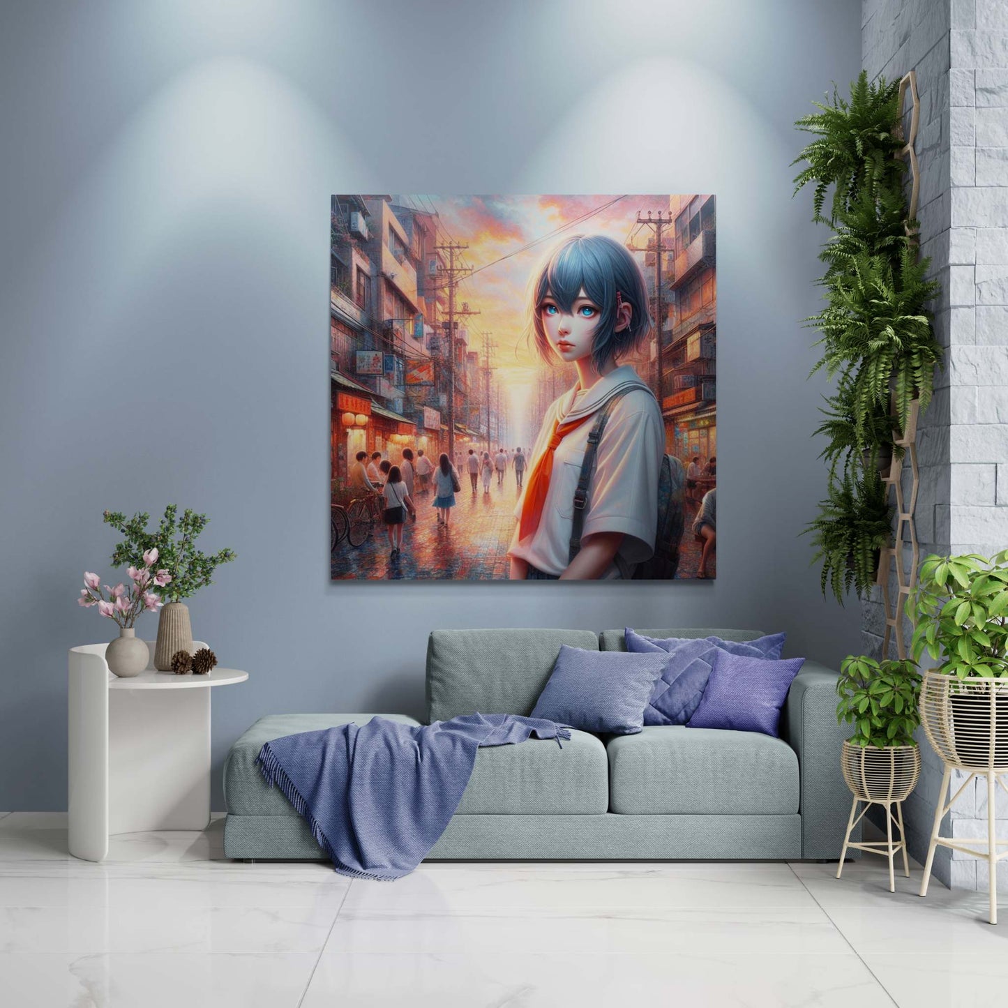 anime art, anime poster, manga poster