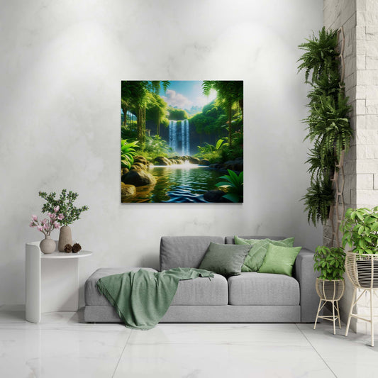 rainforest artwork, rainforest wall art canvas