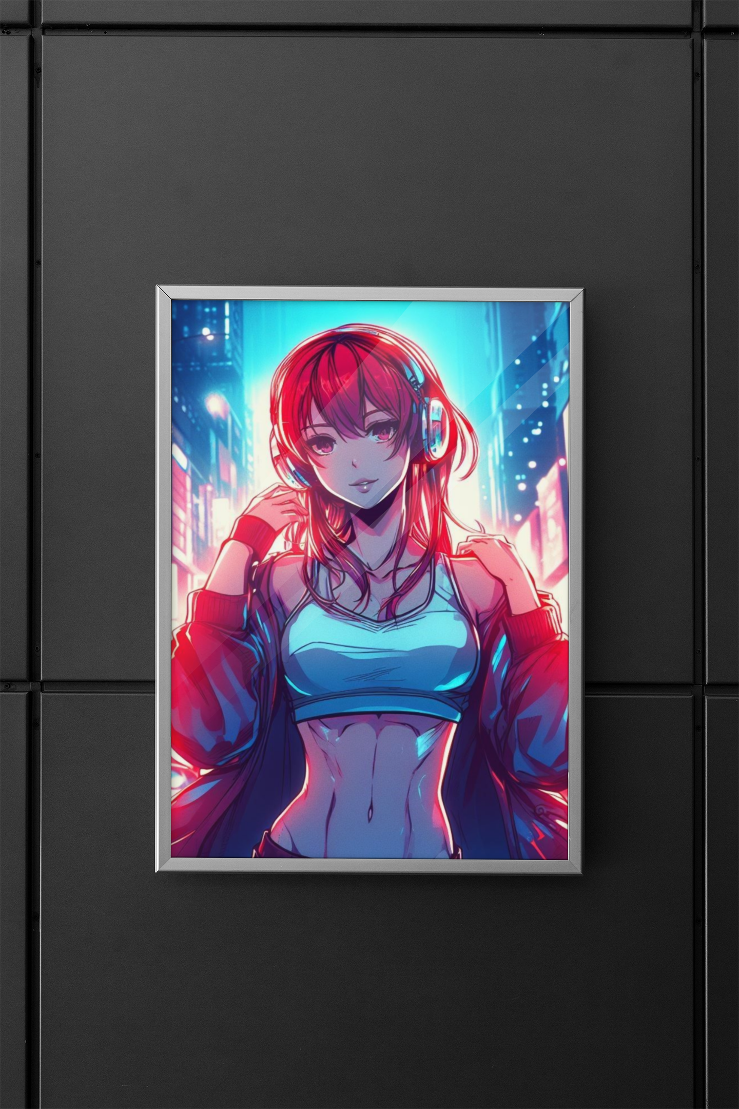 anime art,anime girl poster