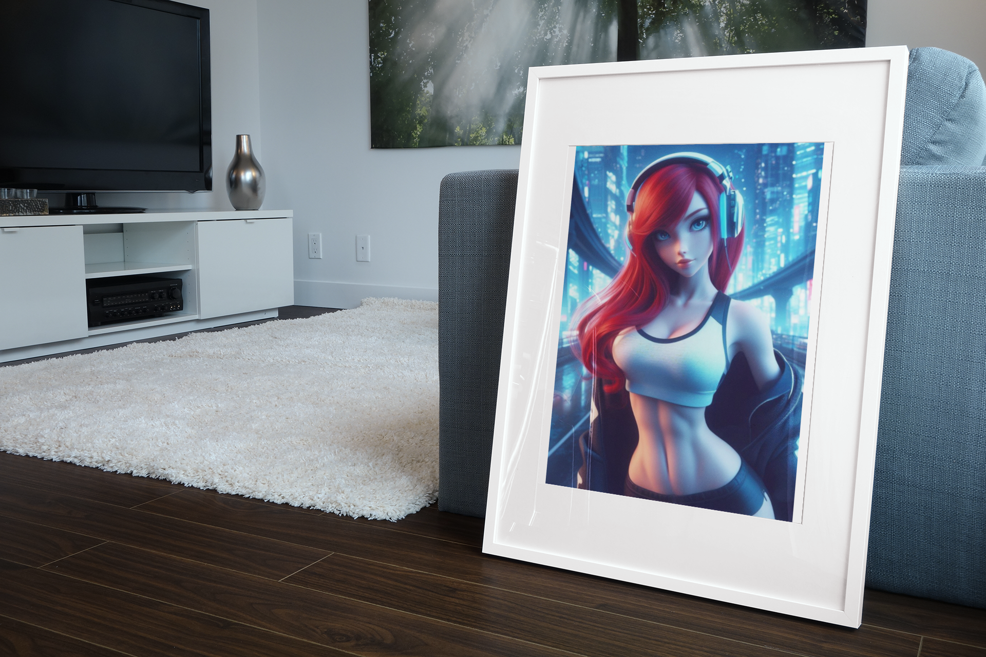 anime art,anime girl poster