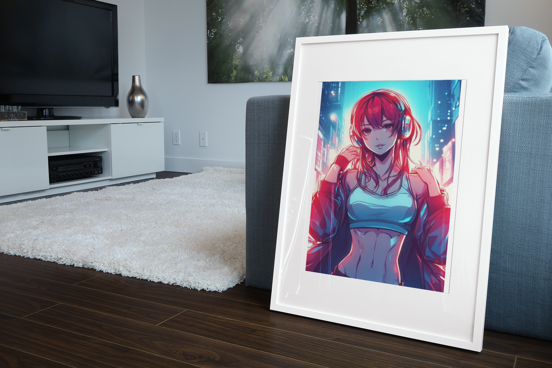 anime art,anime girl poster