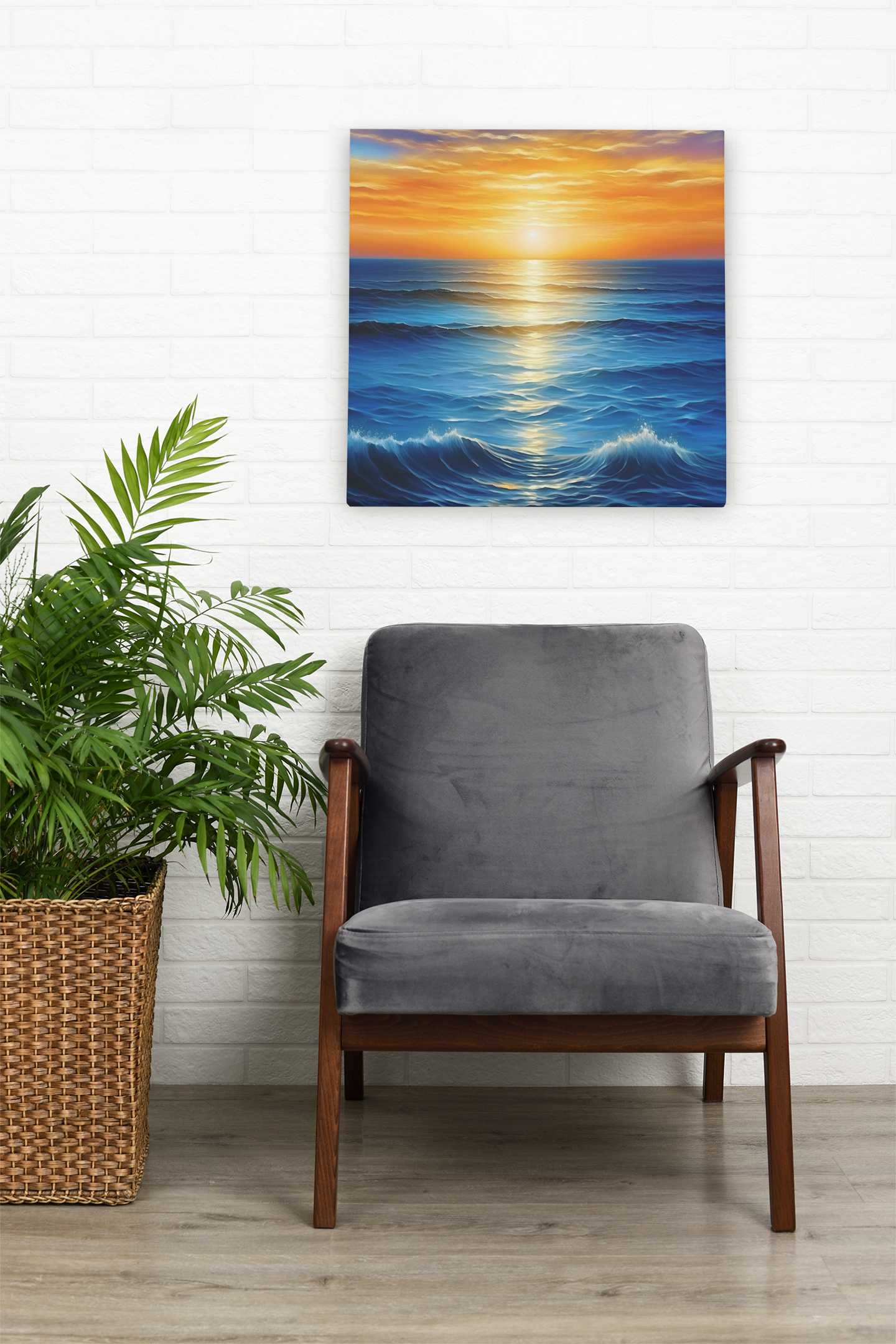 coastal artwork, ocean canvas wall art, beach canvas art, abstract seascape