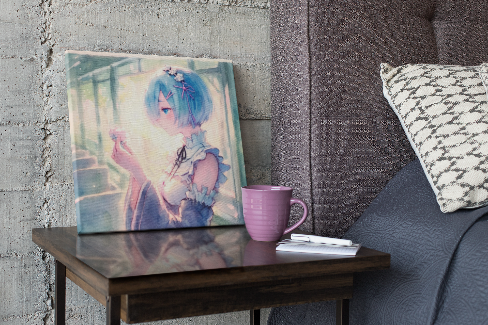 anime art, anime girl poster