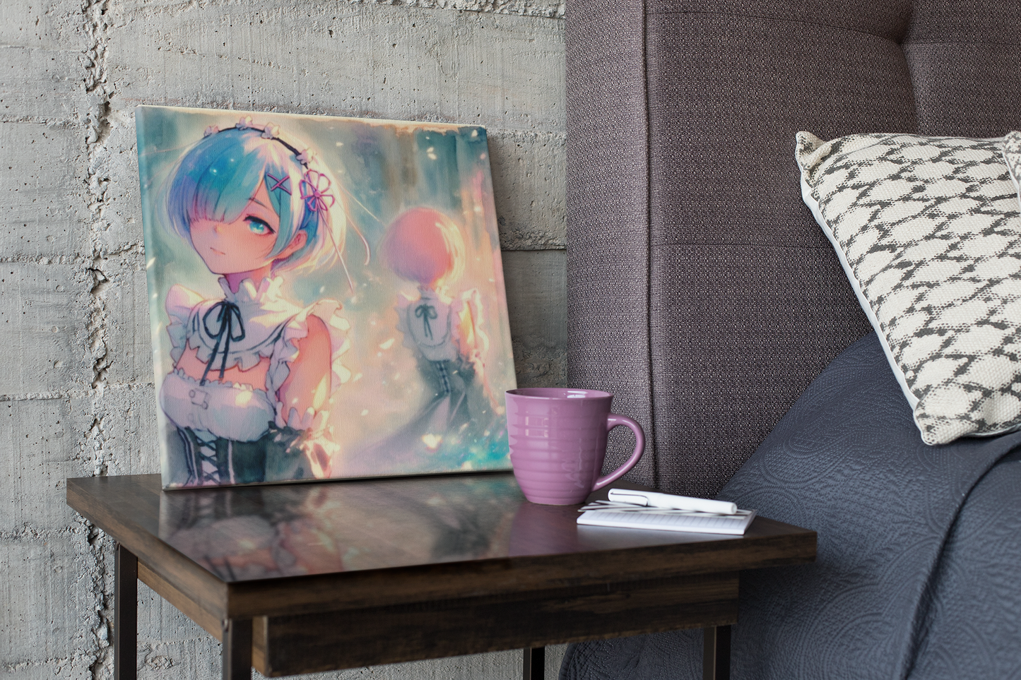 anime art, anime girl poster