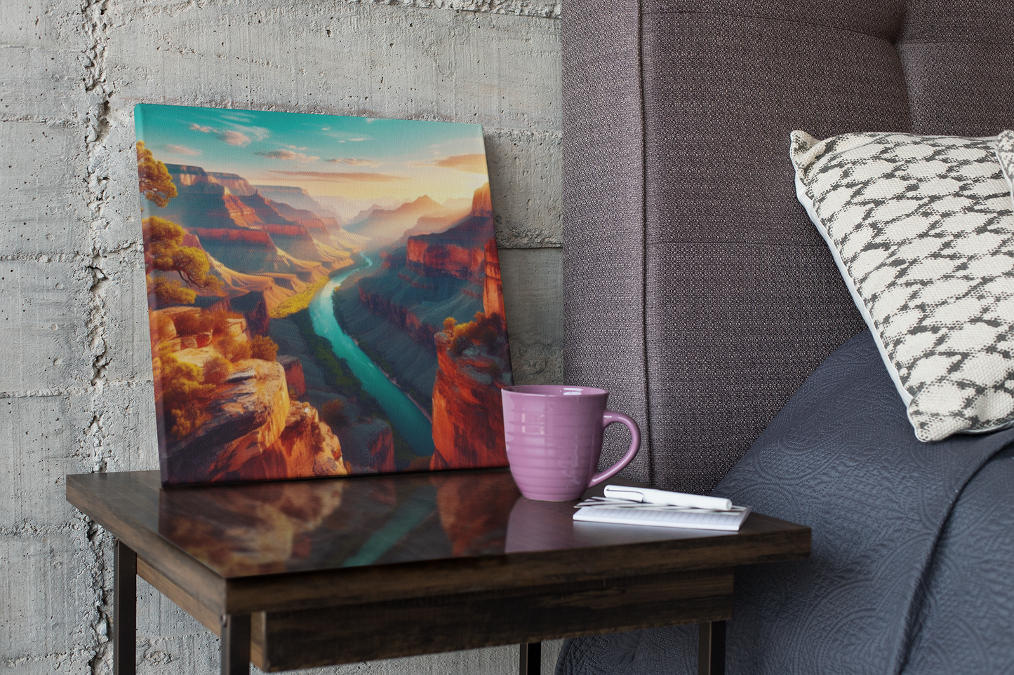 grand canyon art, landscape painting