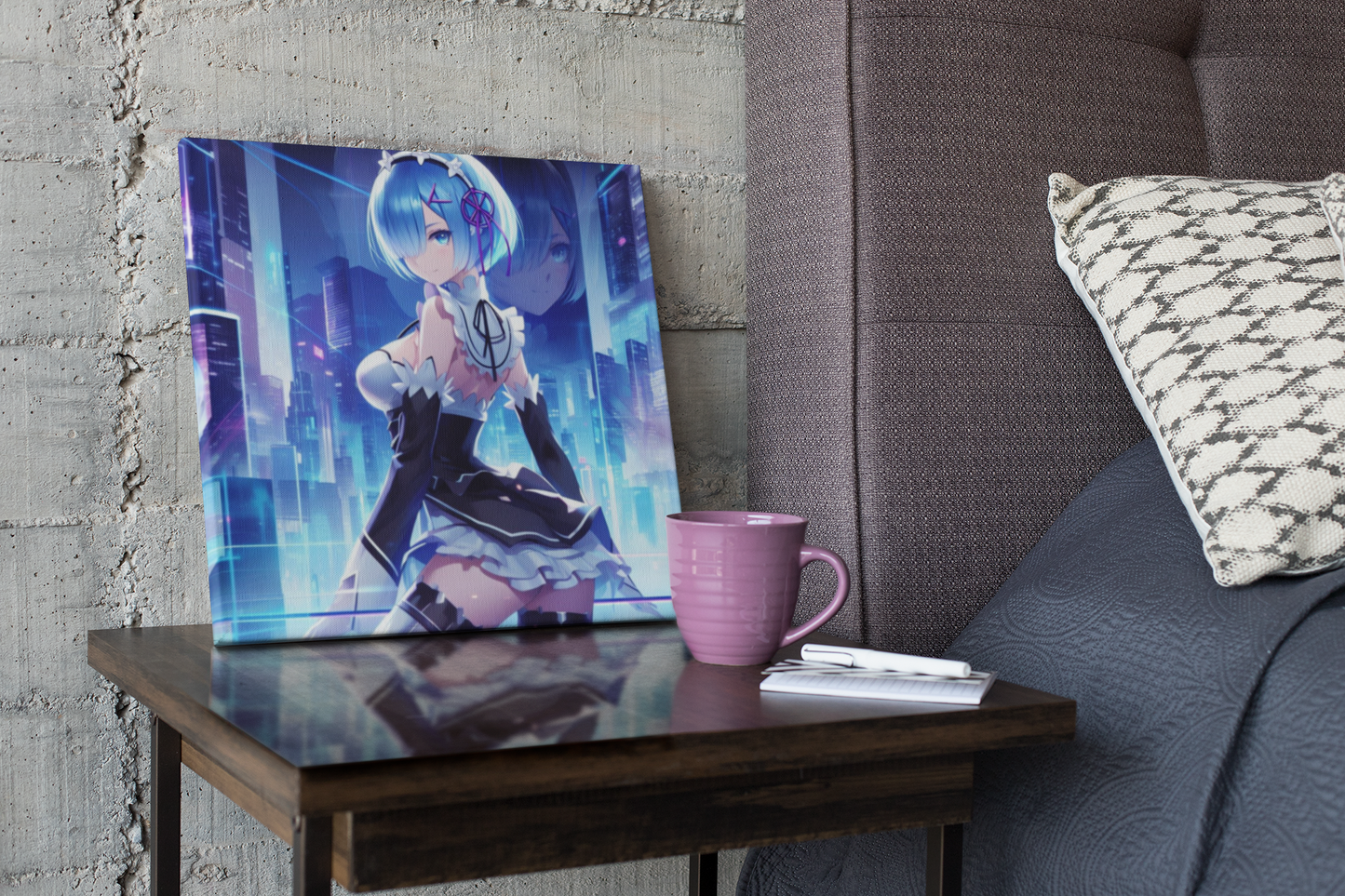 anime art, anime girl poster