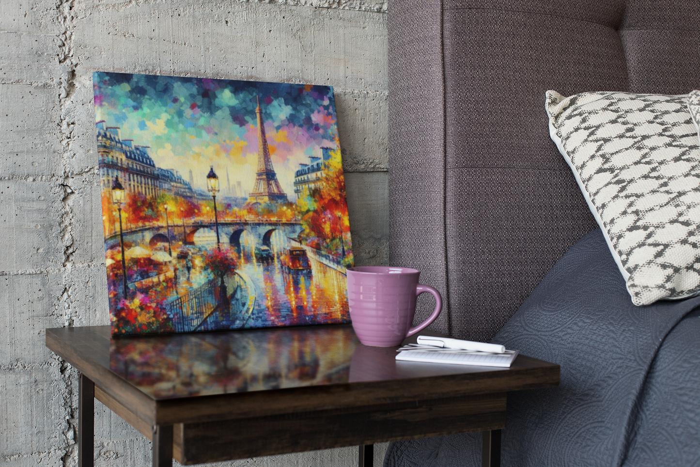 paris art, paris canvas art