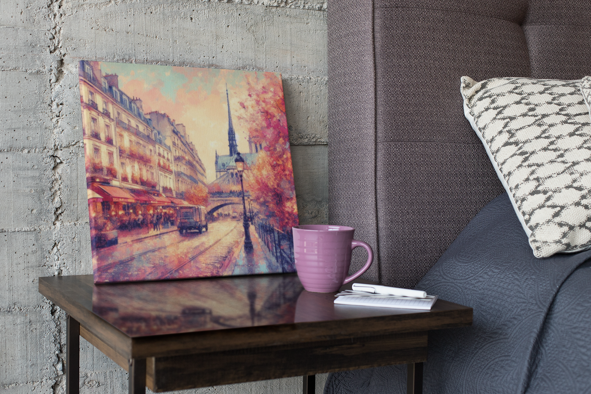 paris art, paris canvas art