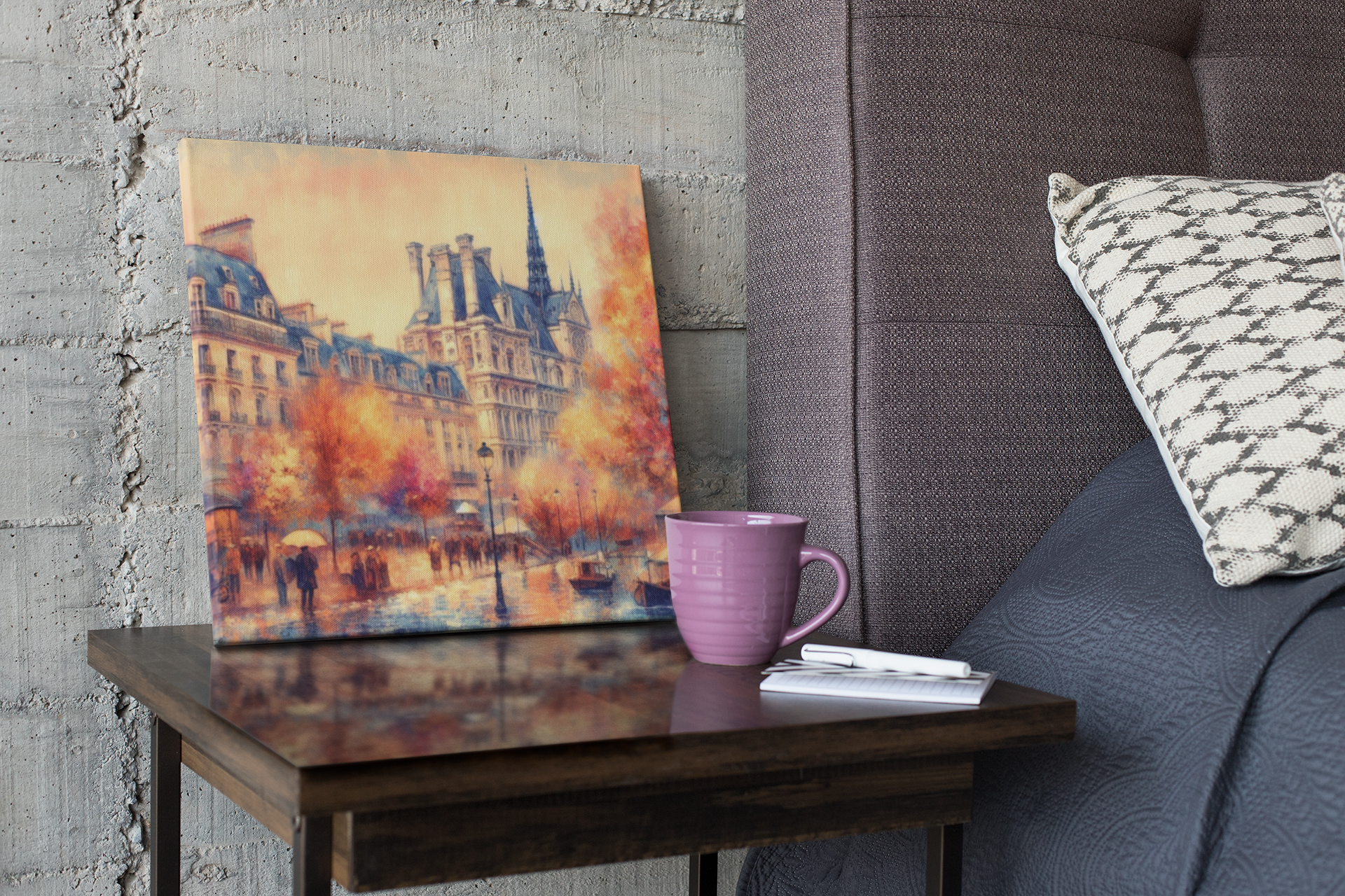 paris art, paris canvas art