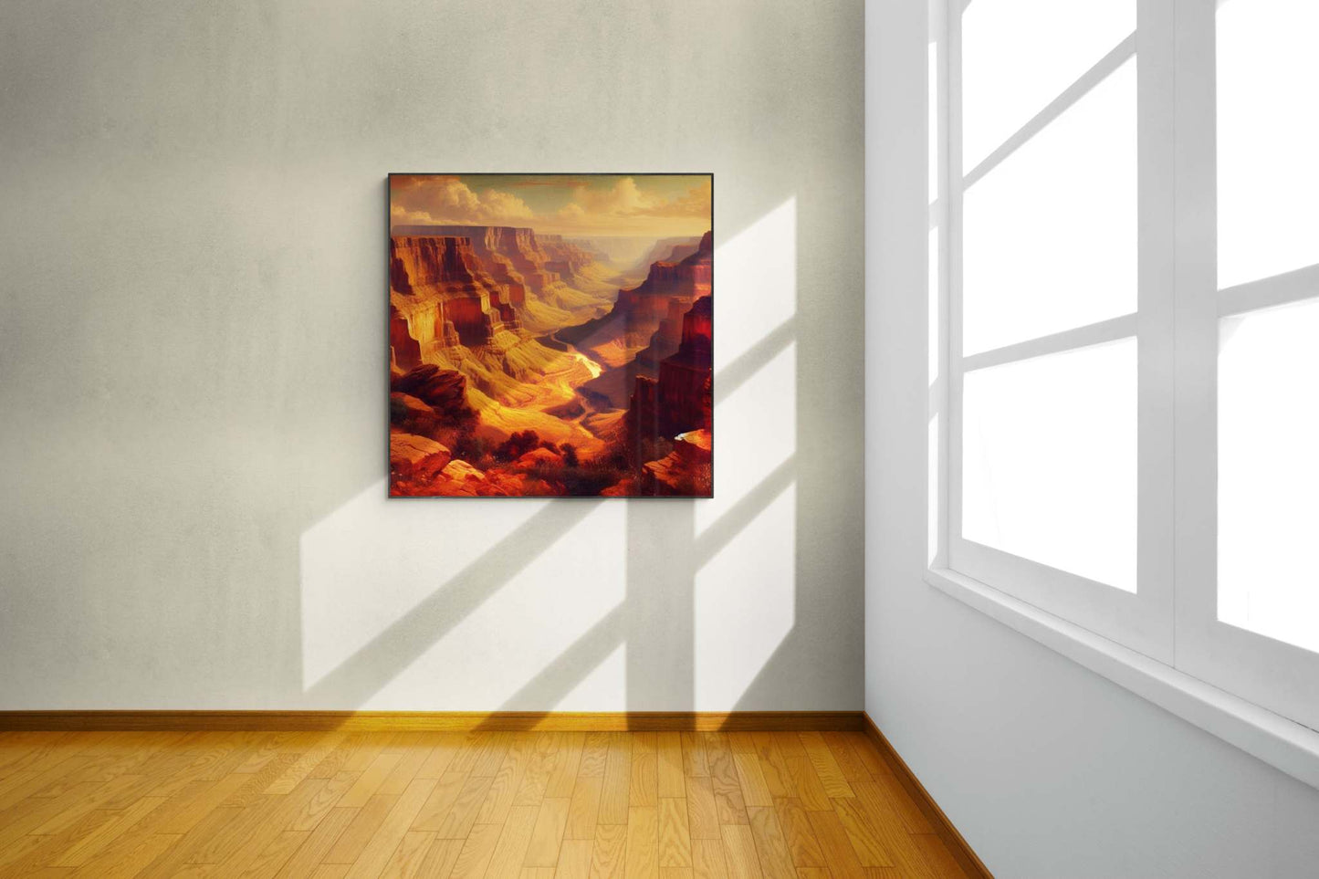 grand canyon art, landscape painting