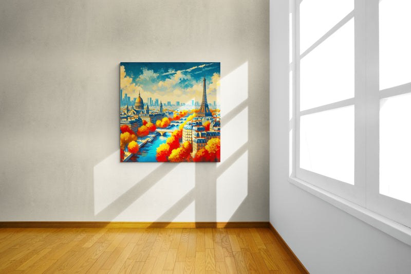 paris art, paris canvas art