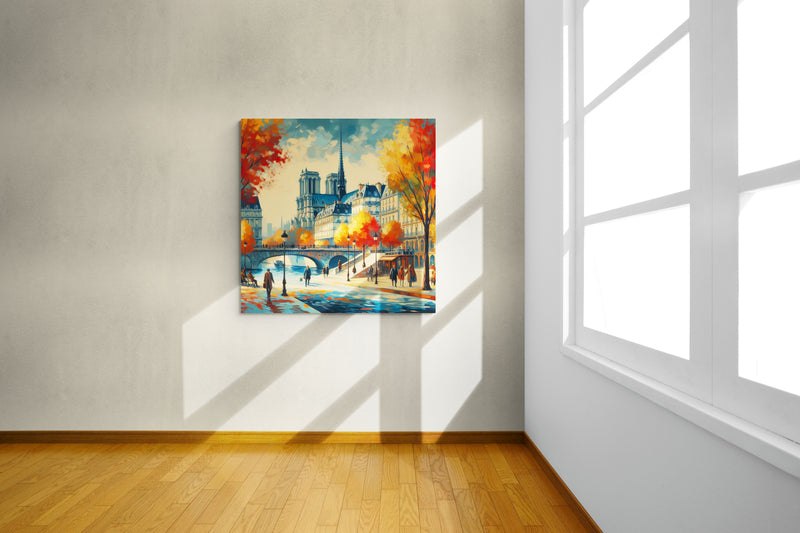 paris art, paris canvas art