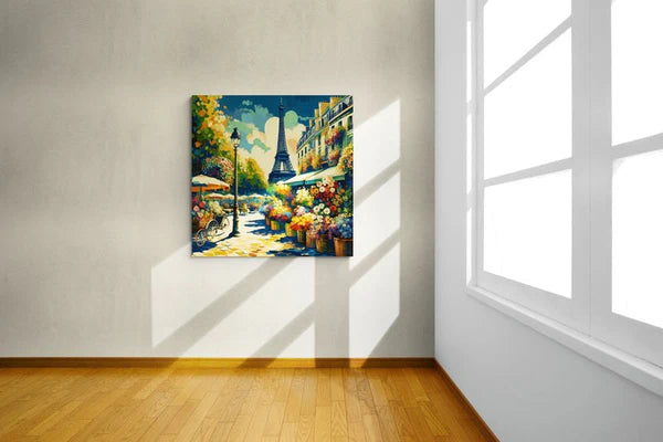 PARIS ART: Paris Canvas Art for Aesthetic Room Decor, Paris Print, Paris Artwork