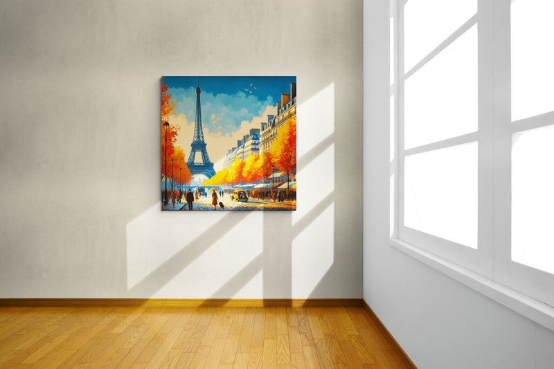 paris art, paris canvas art