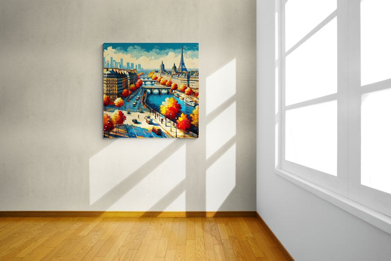 paris art, paris canvas art