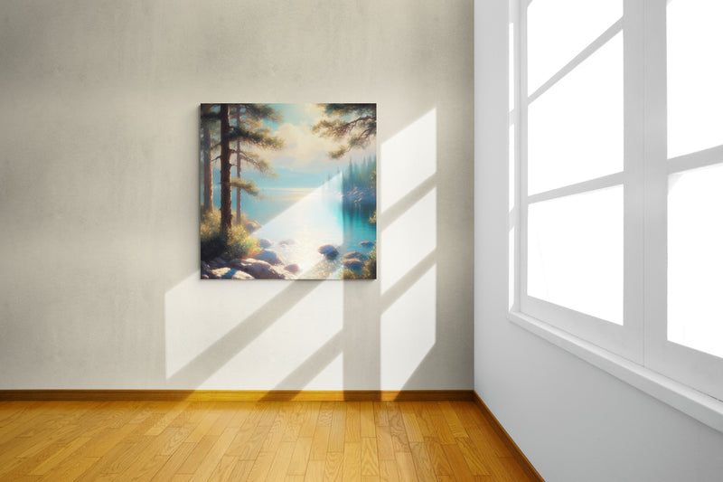 lake tahoe wall art, landscape print