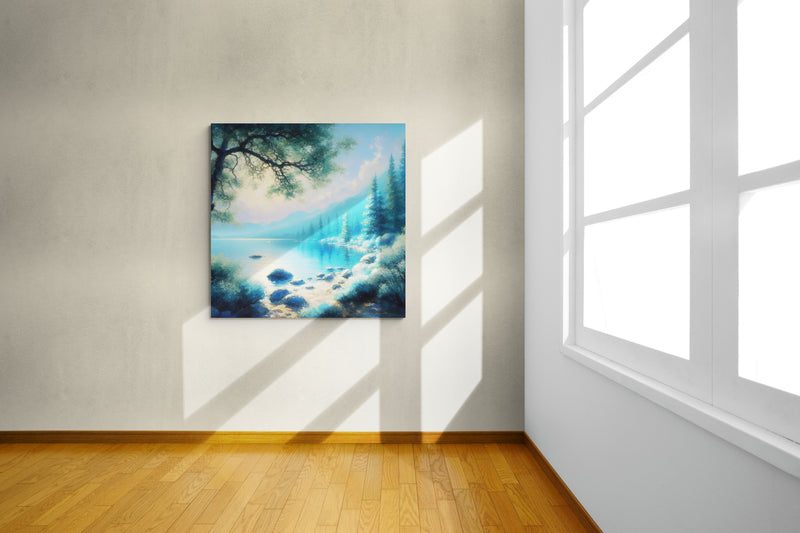 lake tahoe wall art, landscape print