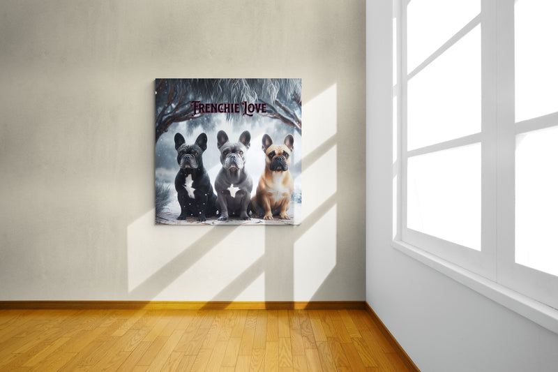 french bulldog artwork, frenchie artwork, frenchie wall art