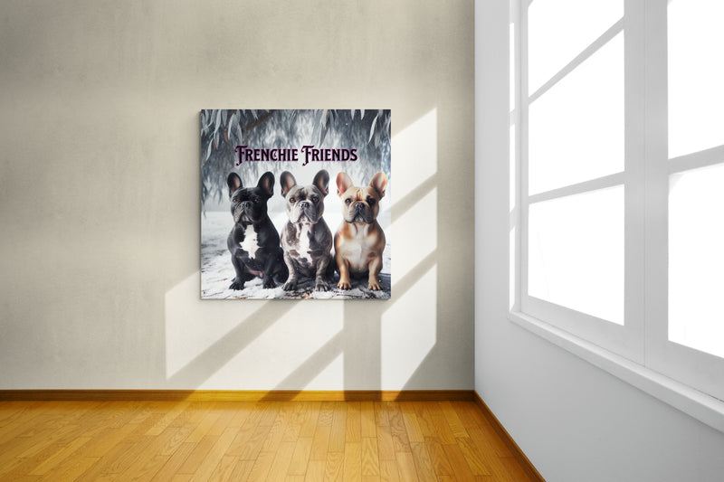 french bulldog artwork, frenchie artwork, frenchie wall art