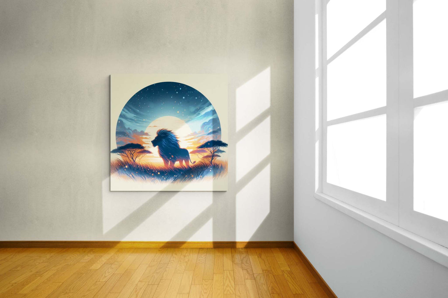 Lion Artwork, Lion wall art canvas