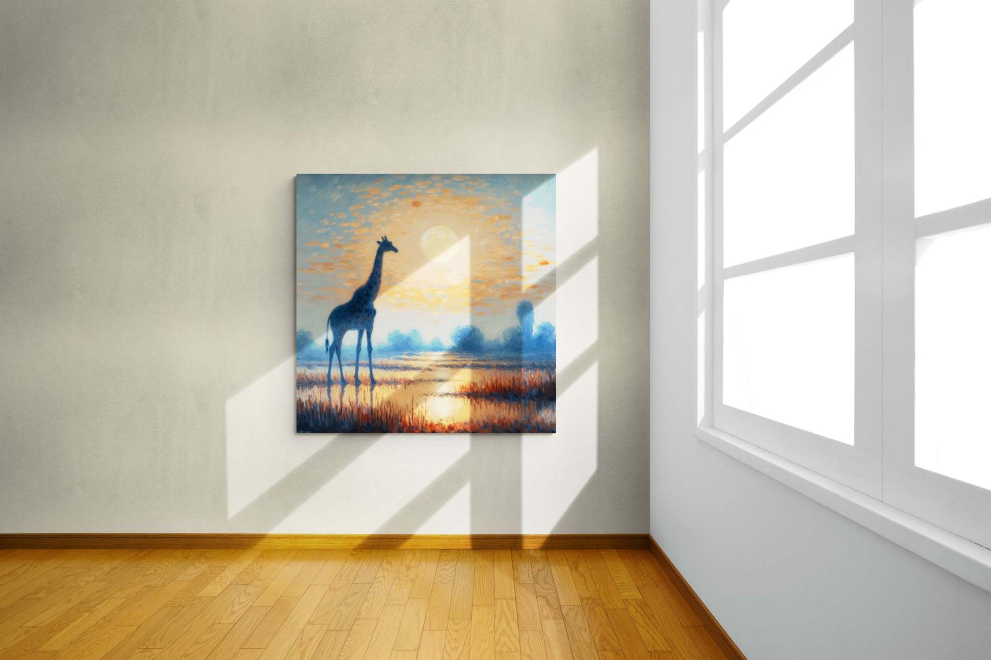 giraffe artwork, giraffe wall art canvas