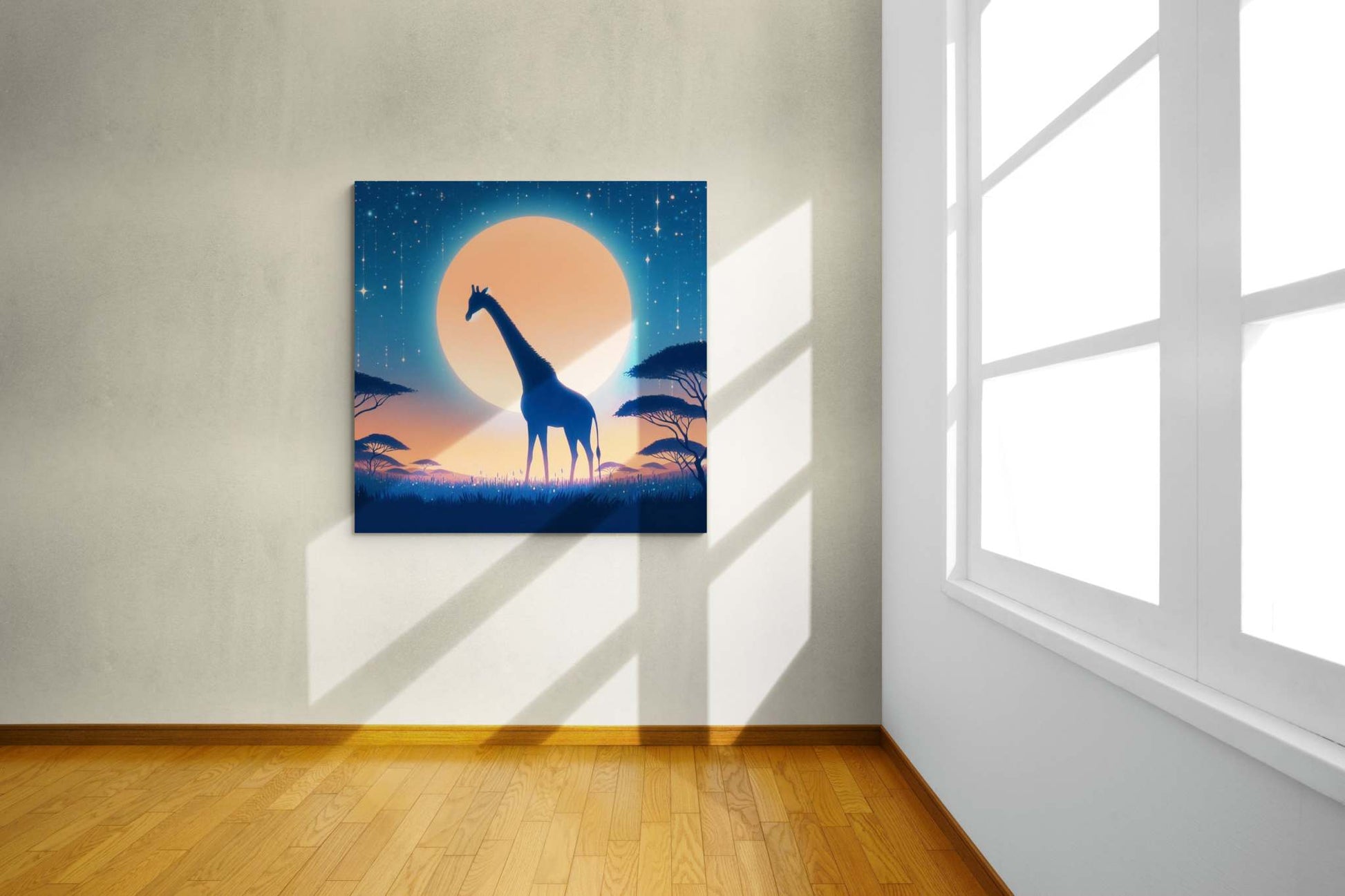 giraffe artwork, giraffe wall art canvas