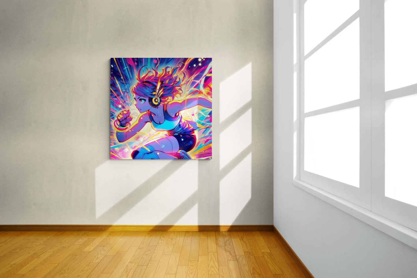 anime art, anime girl poster