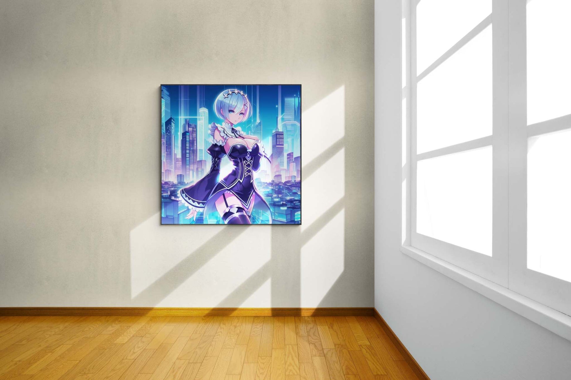 anime art, anime girl poster